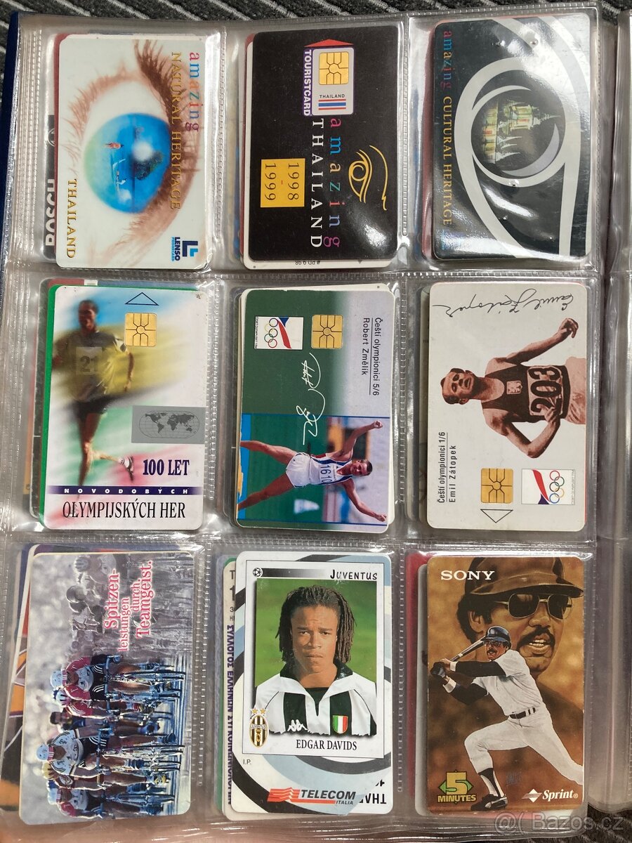 Album telefonních karet ČR i zahraniční - 11