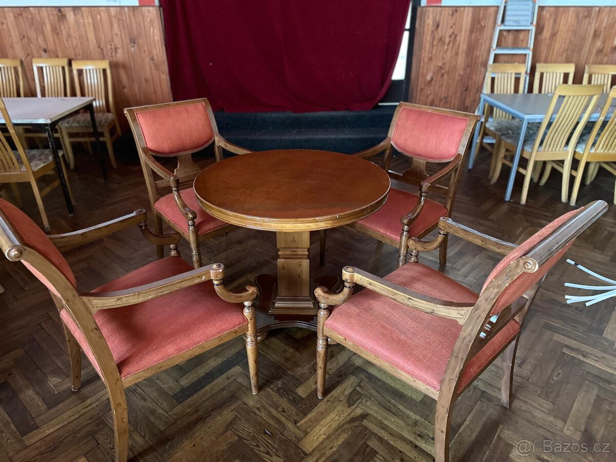 Prodám set 4 křesla + stůl - 11