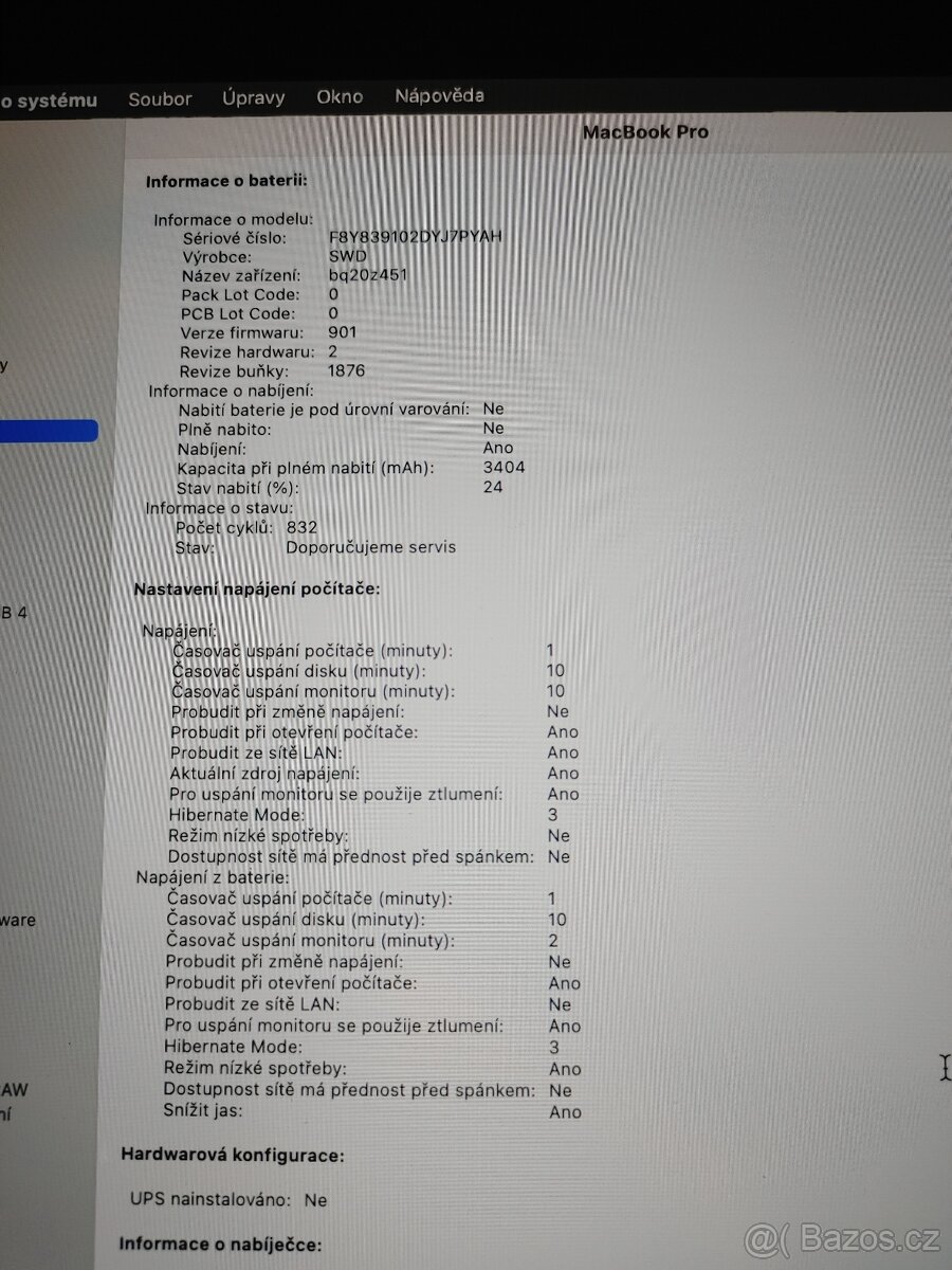 MacBook Pro 13 " 2018 - i5, 16GB--1 TB +NOVA BATERIE 9/2025 - 11