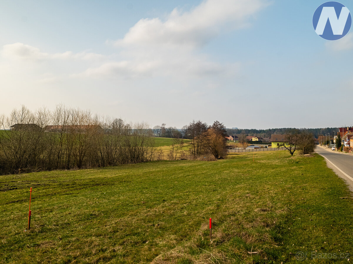Prodej 3 stavebních parcel v Borovanech u Milevska - 11