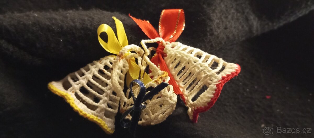 Mix starých vánočních ozdob. - 11