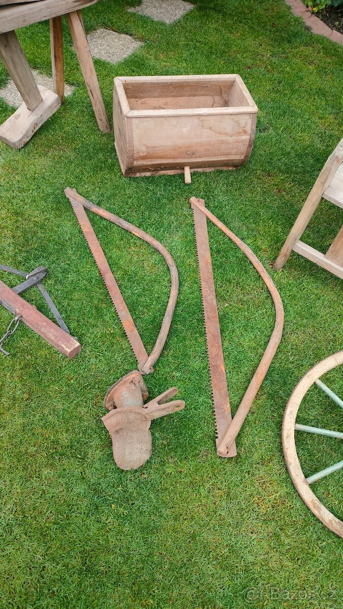 Staré zemědělské stroje, staré věci. Žebřiňák - 11