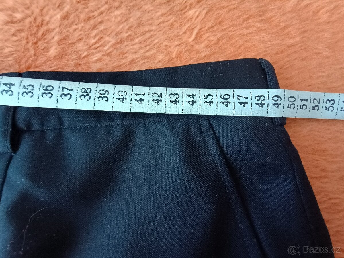 Pánský,černý oblek. - 11