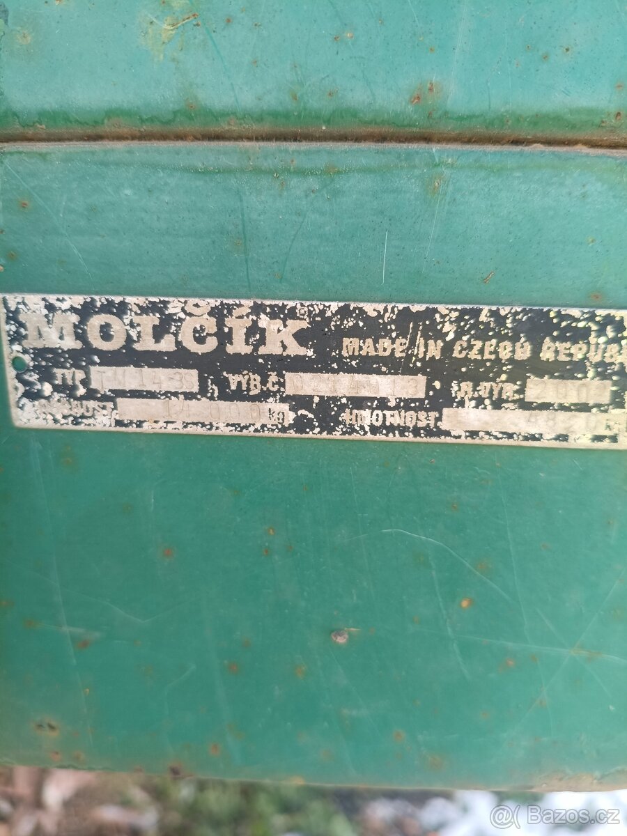 Návěs Molčík TM 14 - 3S + šnek - 11