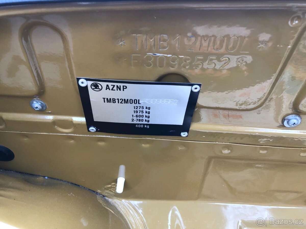 Škoda 120l 1985 63tkm, nová STK - 11