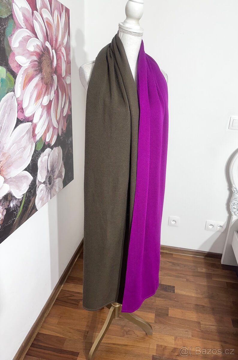 YVES SAINT LAURENT Vlněná Šála - 11