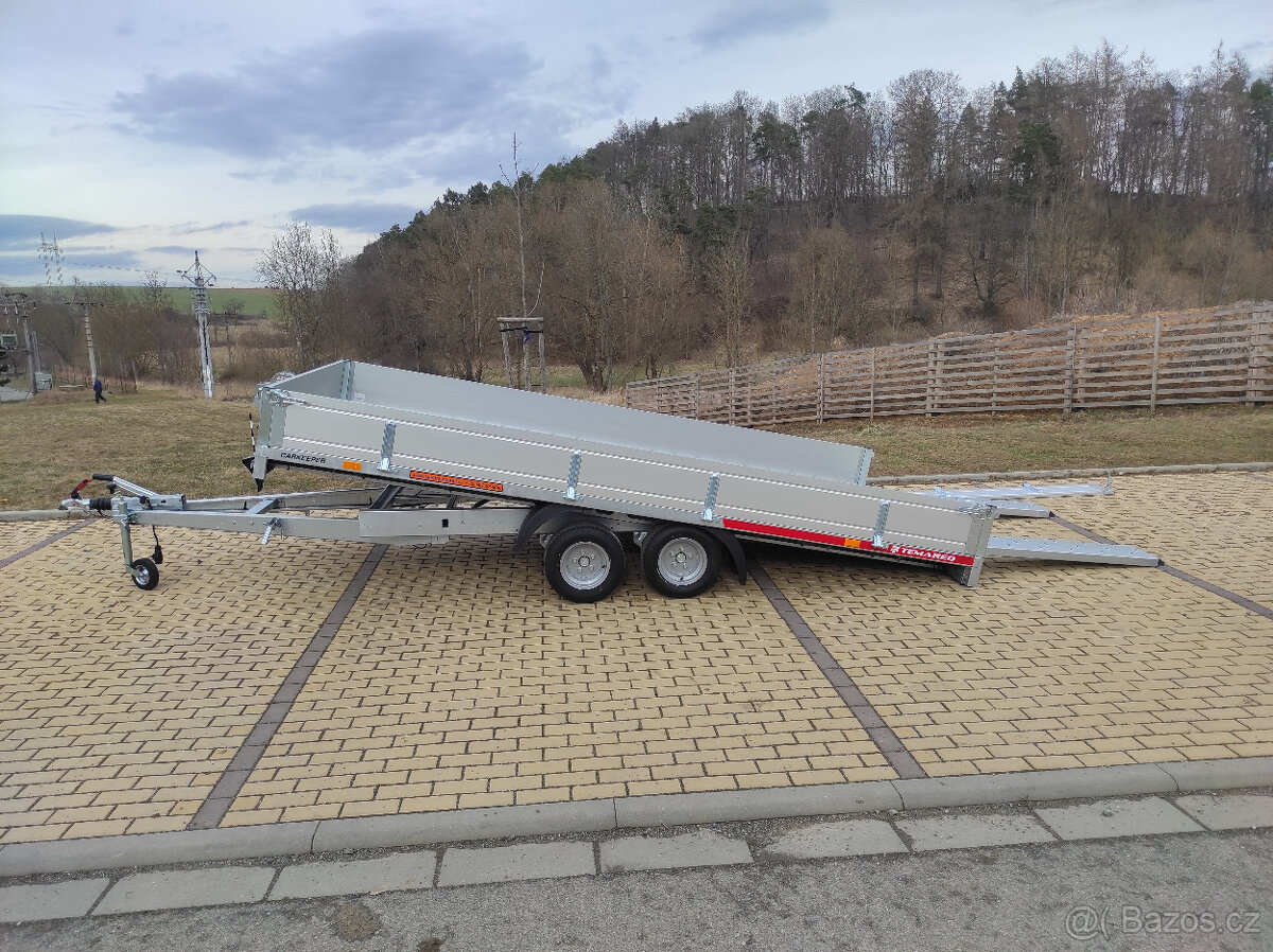 Sklopka Temared, ALU bočnice, 406x204cm, 2700kg, nájezdy - 11