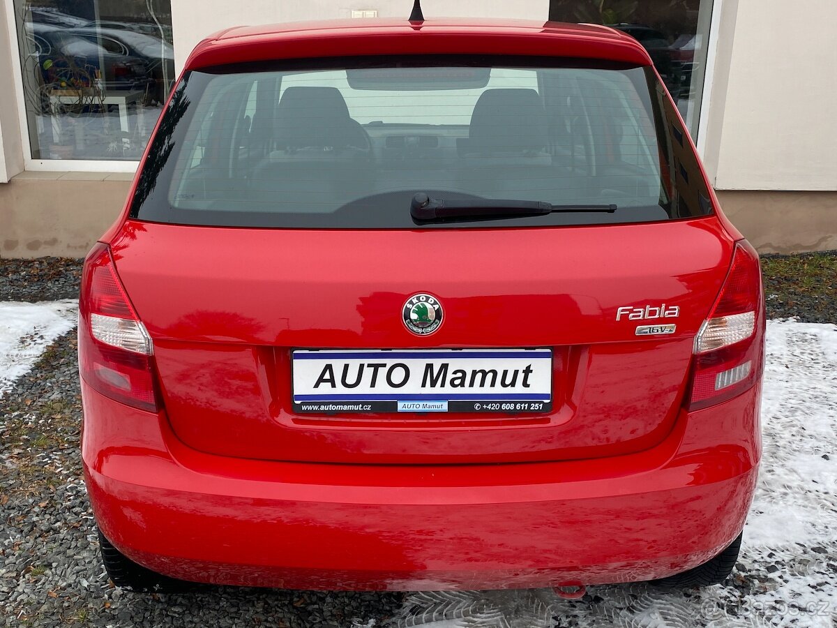 Škoda Fabia, 1.4 16v 63kW, klima, Nová STK - 11