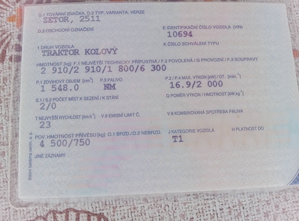 Zetor 2511 - 11