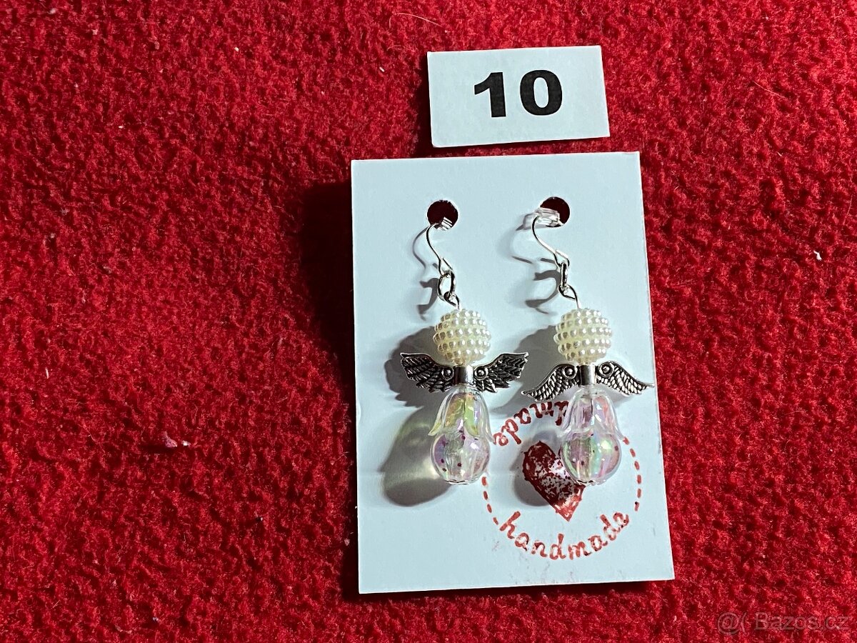 Naušnice - andílek - více variant - 11