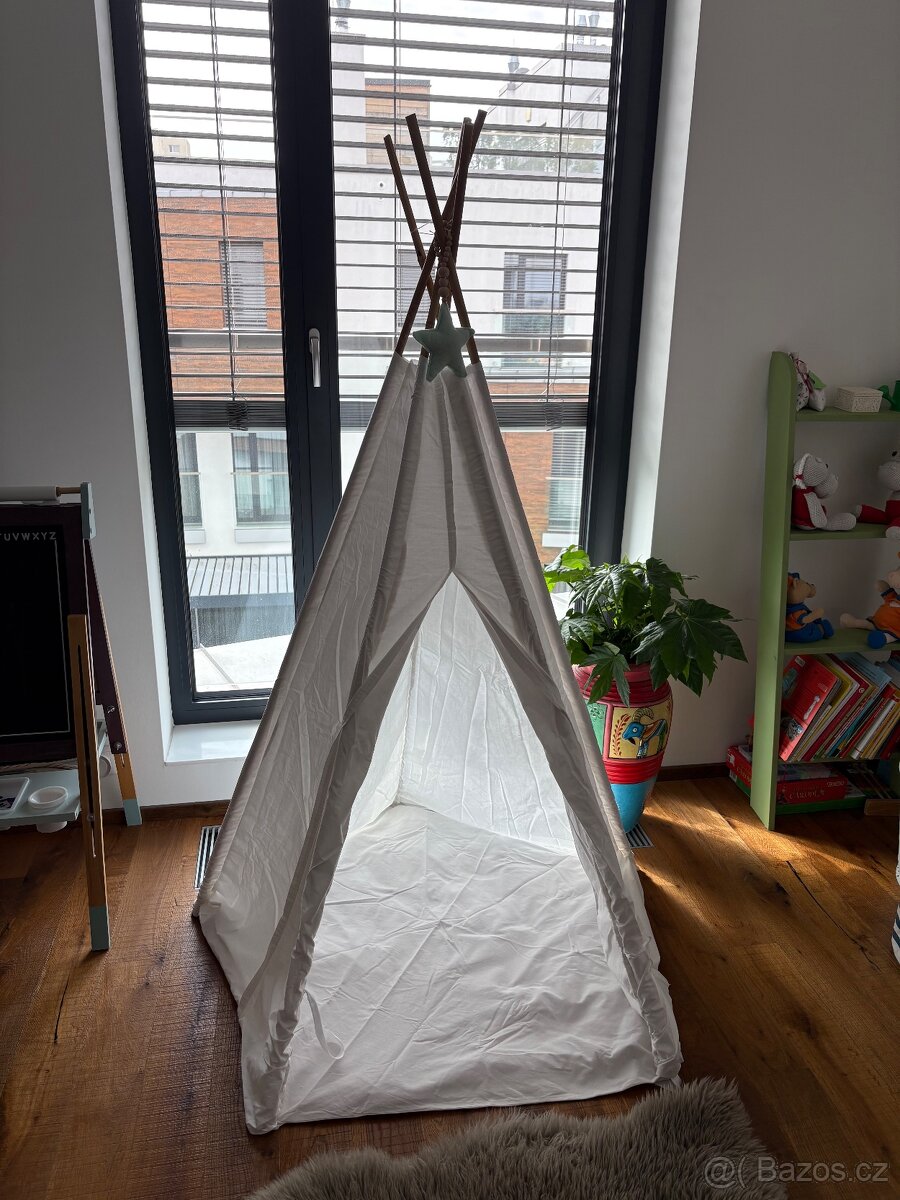 Dětský stan na hraní / teepee - 11