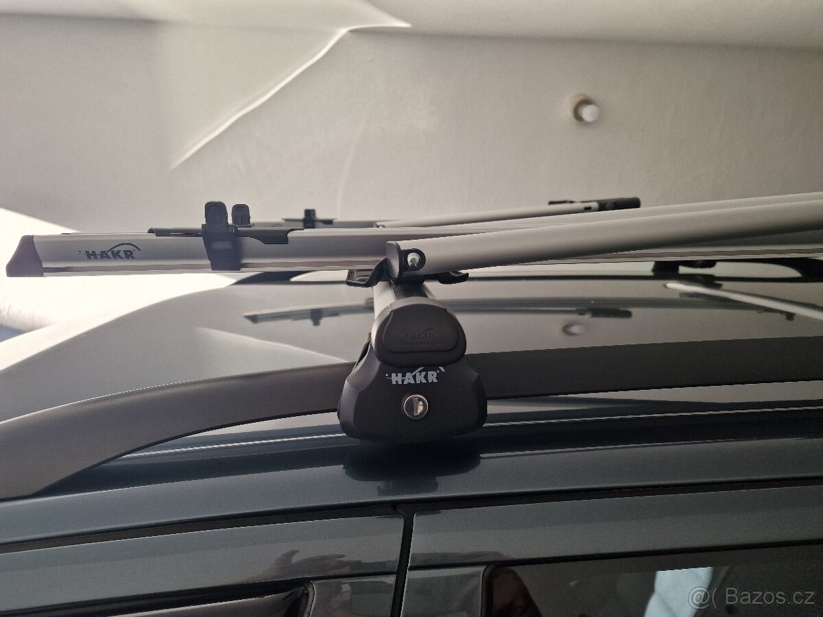 Střešní příčníky + 2× nosič kol HAKR – možnost komplet nebo - 11