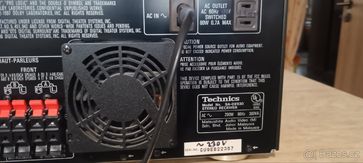 Receiver Technics sa dx 930 - 11