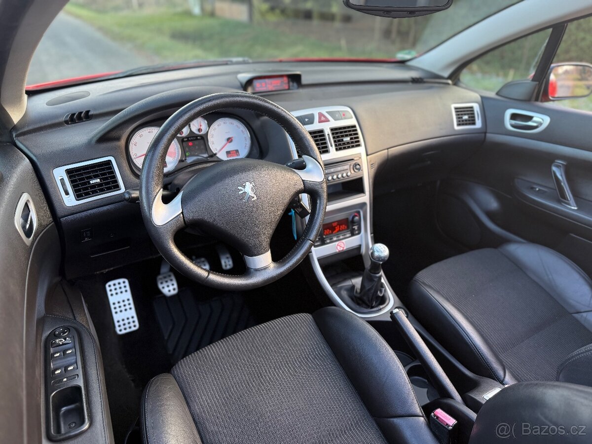 Peugeot 307cc 2.0 benzín 103kw JBL edice manuál - 11
