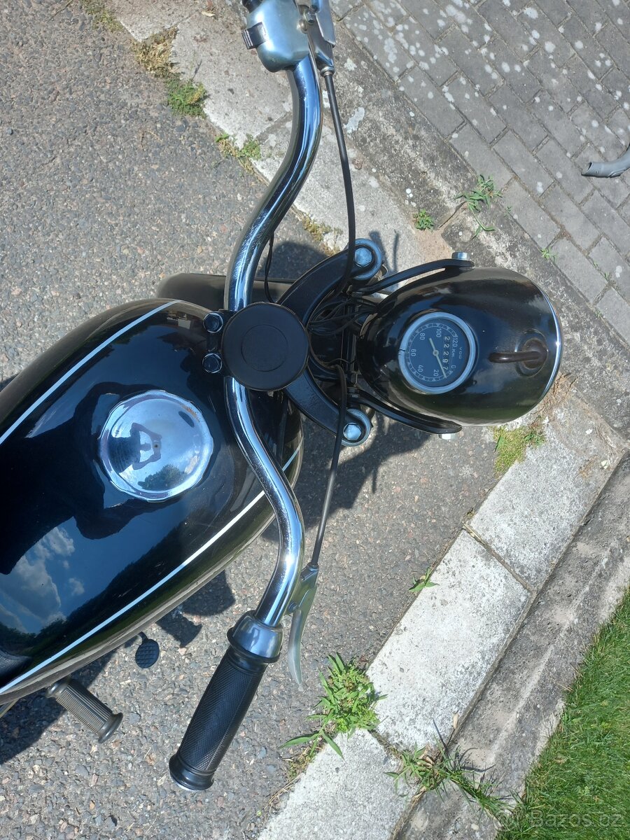 ČZ 150 C, rok výroby 1951, krásná, plně funkční - 11