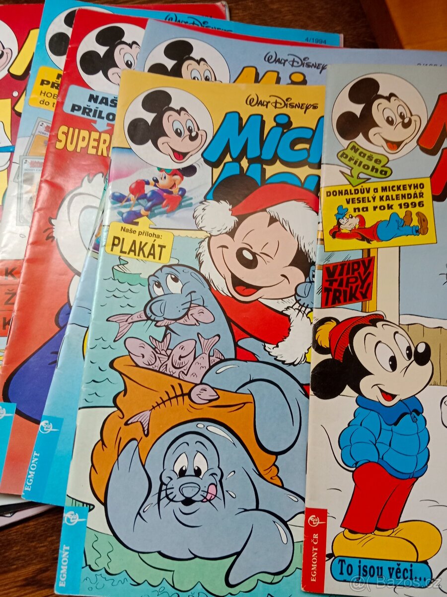 Mickey Mouse 1994 celá sada komplet 1500kč - 11