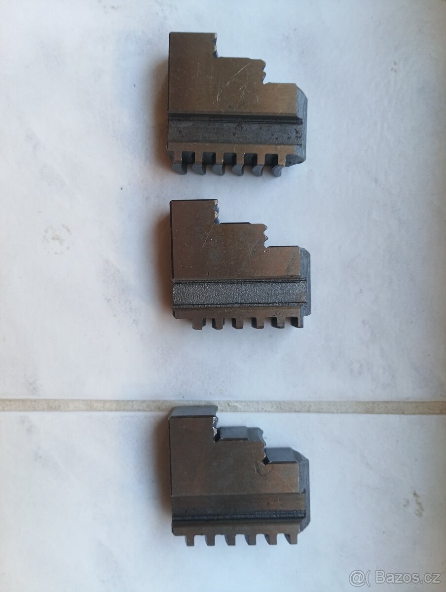 tři čelisti do sklíčidla - NOVÉ - 11