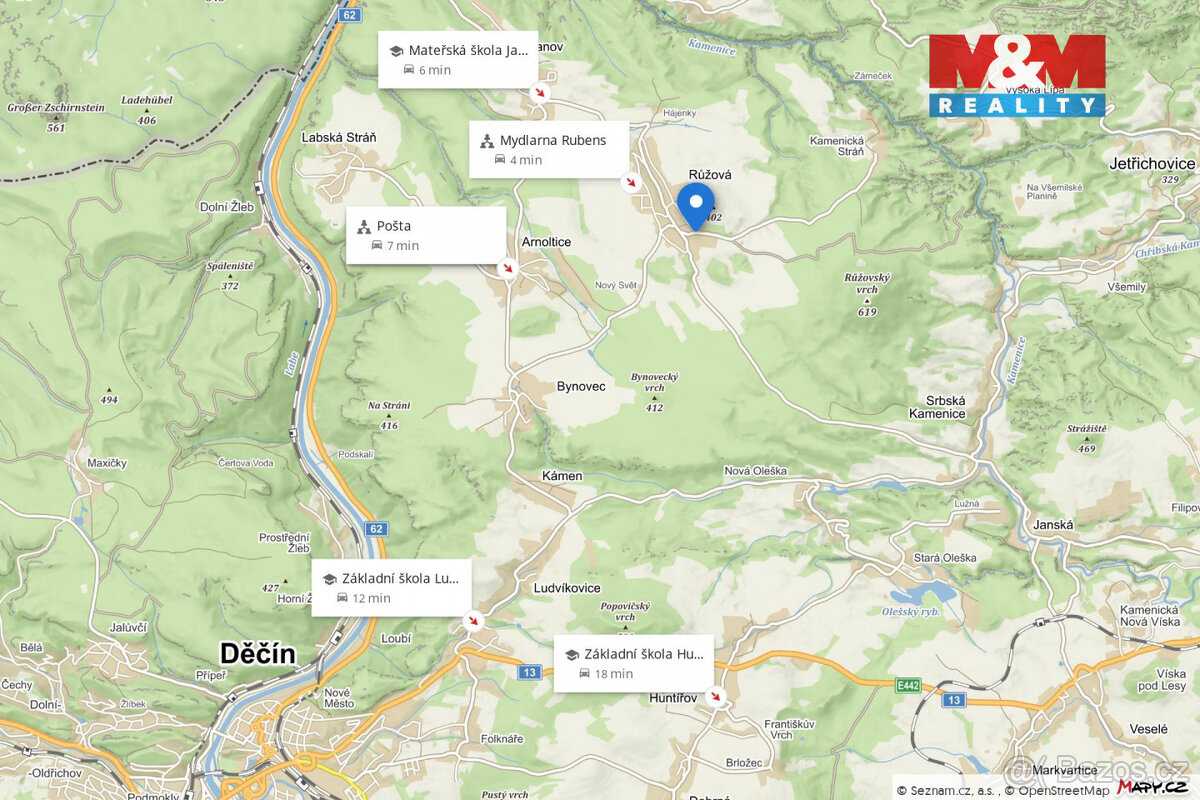 Prodej pozemku v Růžové, okr. Děčín - 11