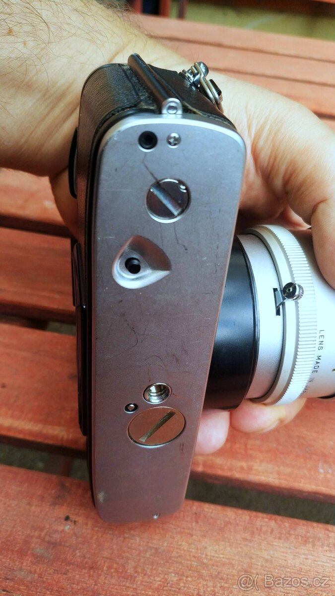 Minolta XG2 Beroflex 135mm f1:2.8 fotoaparát Nové baterie - 11