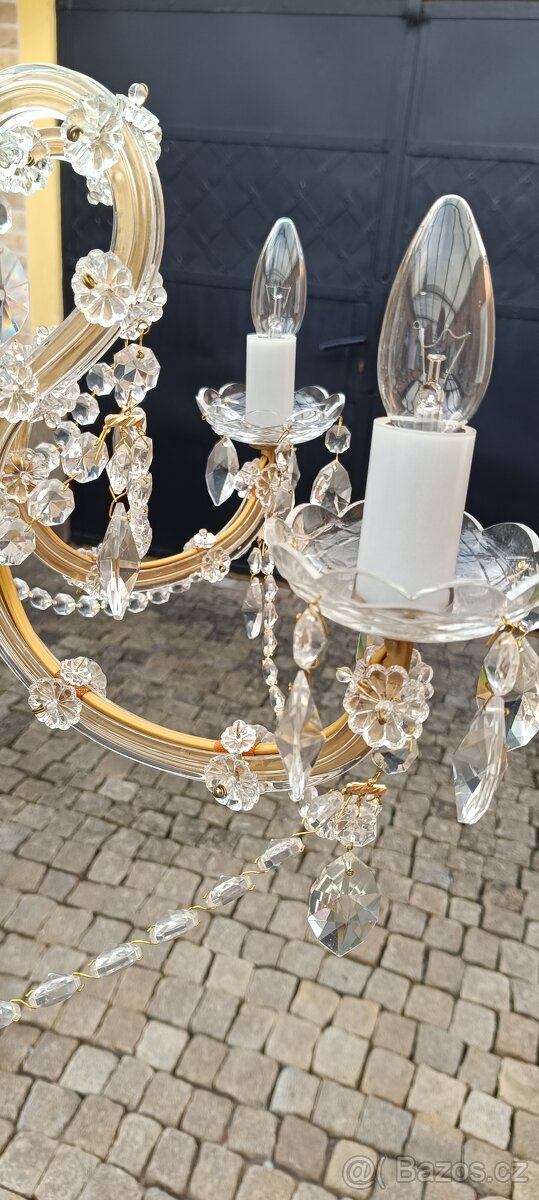 Křišťálový lustr Kamenický Šenov - 11