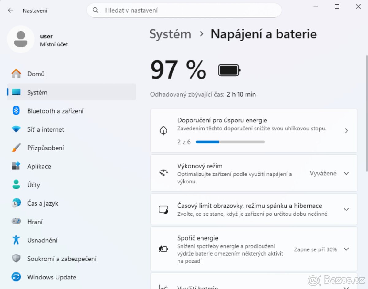 15.6 Notebook Lenovo IdeaPad Z580 - 11