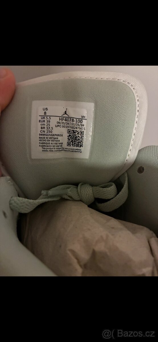 Jordan 1 Low tenisky, vel. 39 - 11