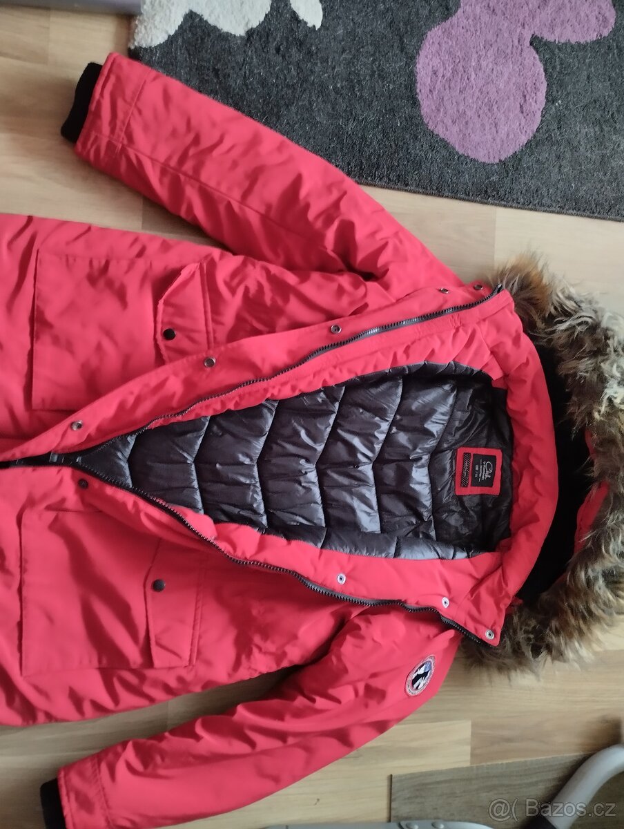 Zimní bunda párka s kapucí - 11