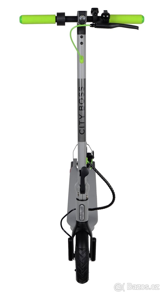 Elektrická koloběžka City Boss RS350 šedá - 7km - 11