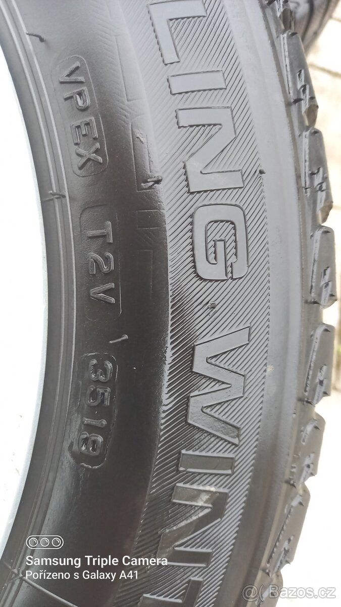 Alu kola a zimní pneu 14" - 11