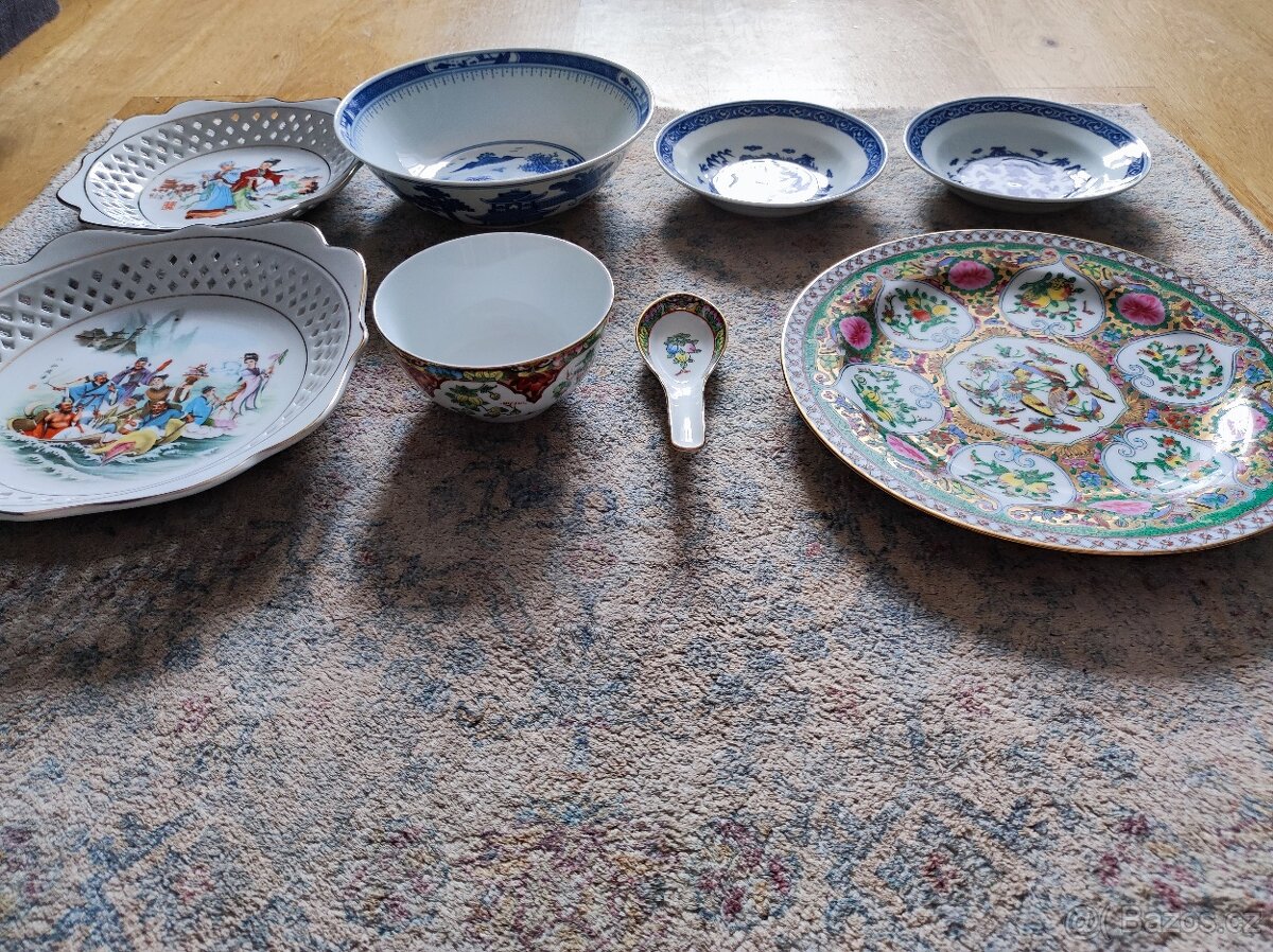 Porcelánová souprava – dekorativní, 8 ks - 11