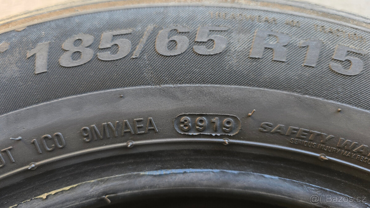 185/65/15 4x letní pneu Kumho - 11