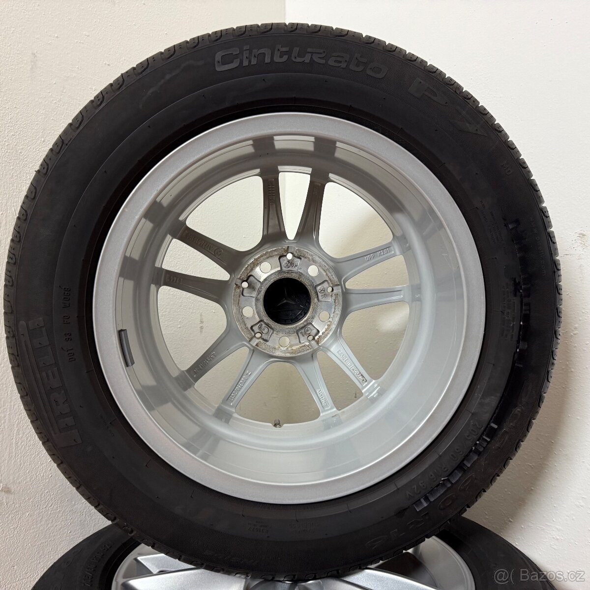 MERCEDES A/B/CLA 5x112 R16 ET44+LETNÍ 205/60R16 6m - 11