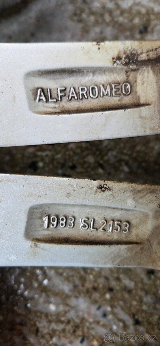 Originál alu Alfa Romeo, 5x110 / R17 - 11