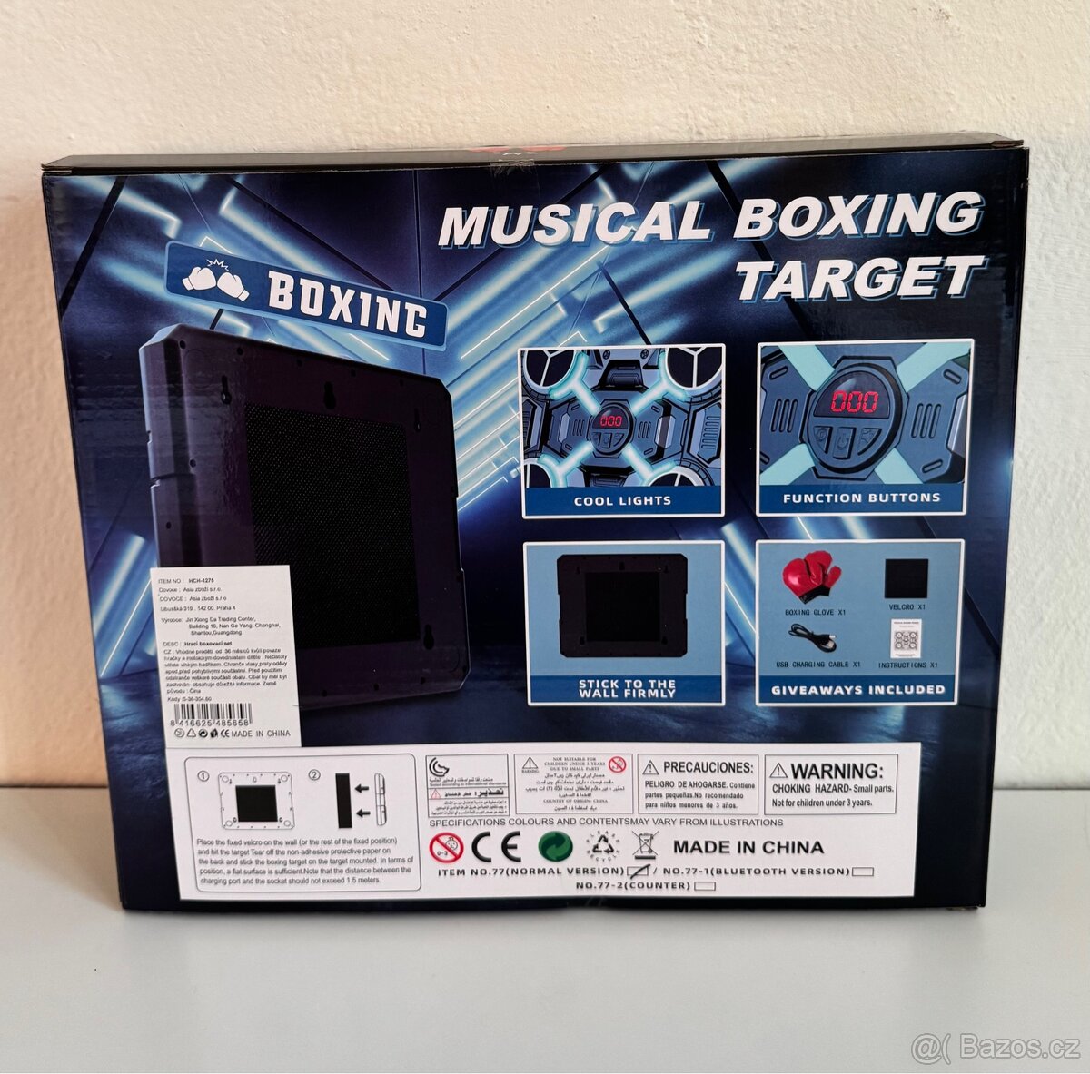 Boxovací deska se světelnými efekty a hudbou - 11