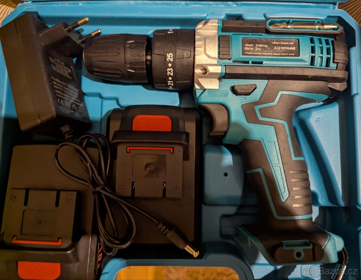Aku vrtačky,bezuhlikový motor - 11