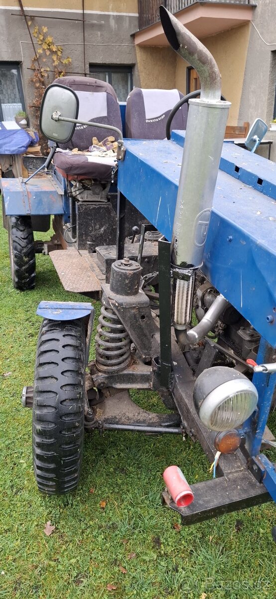 Malotraktor domácí výroby - 11