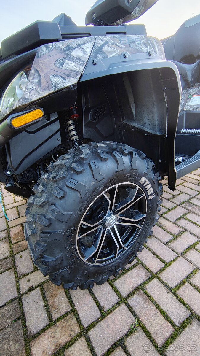 CF MOTO x1000 EPS, nová radlice na sních - 11