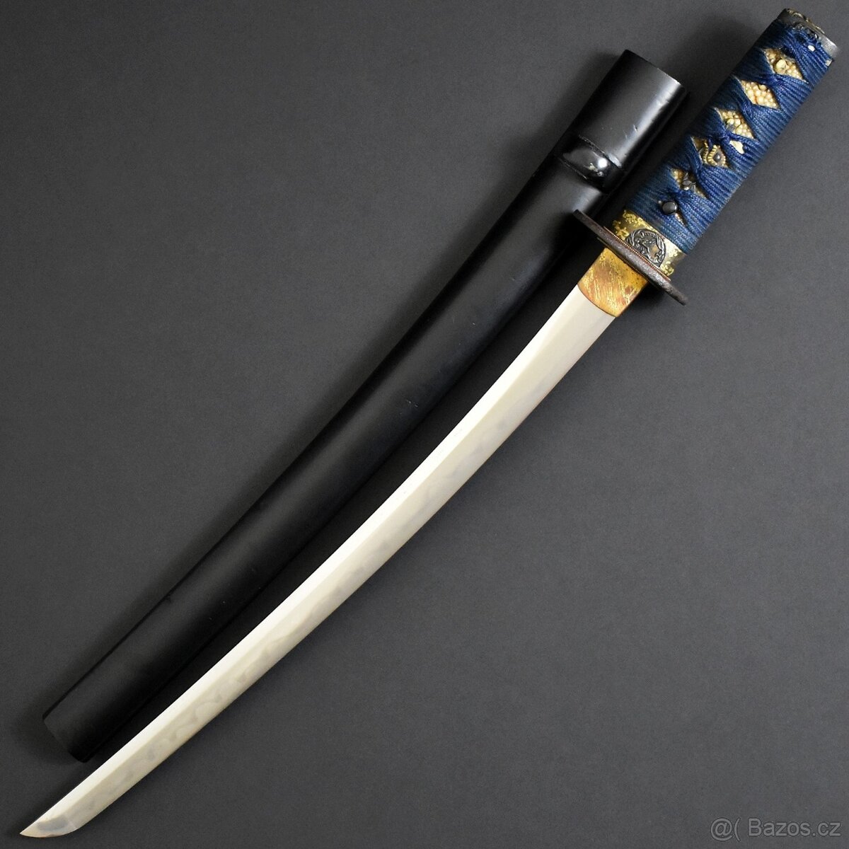 Japonský starožitný meč katana wakizashi Yoshimichi - 11