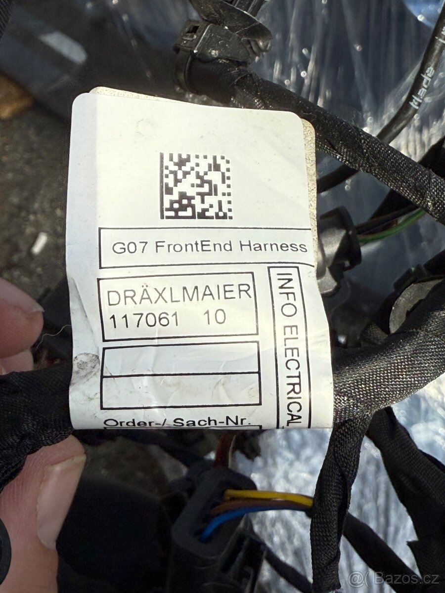 BMW X7 G07 LCI Naraznik M-paket led světlo blatnik - 11