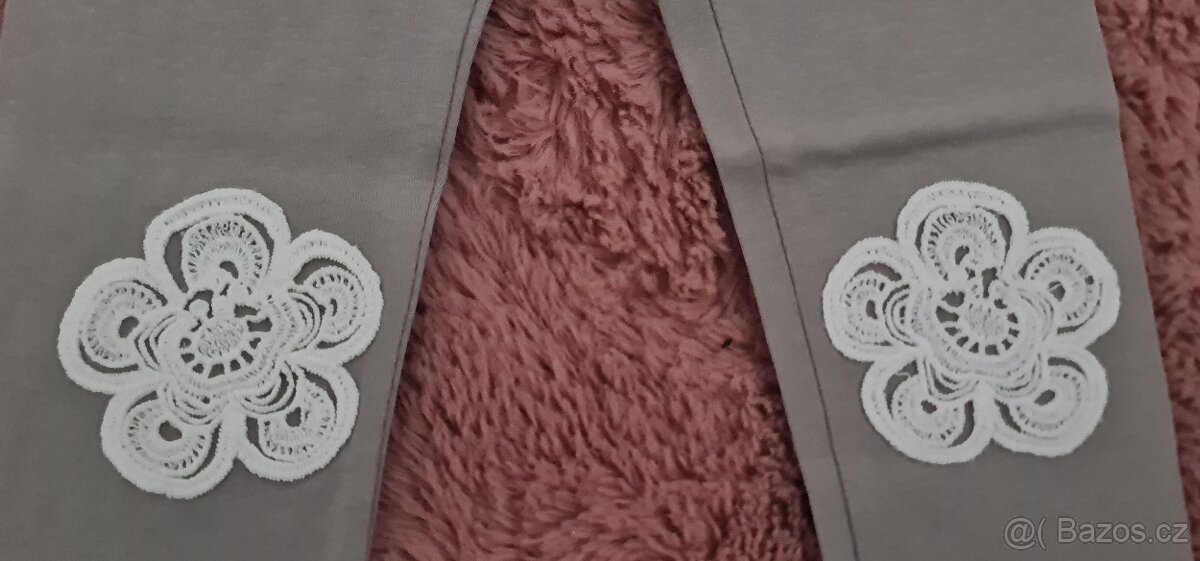 dívčí tunika a dvoje legíny PEPCO vel. 116 + zdarma triko - 11