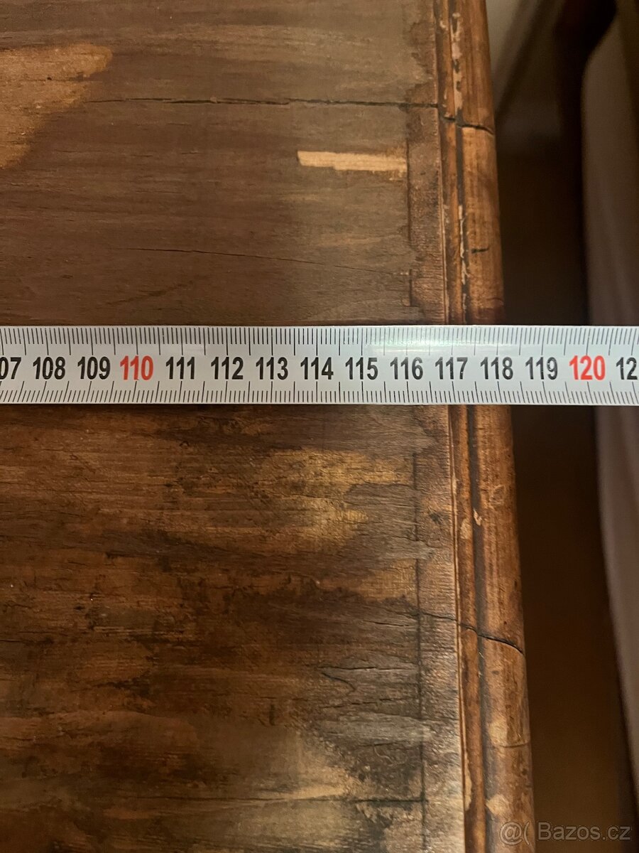 Prodám starý psaci stůl dřevěný - 11