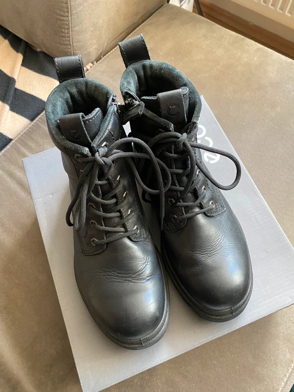 Kožené zimní boty Ecco - 11