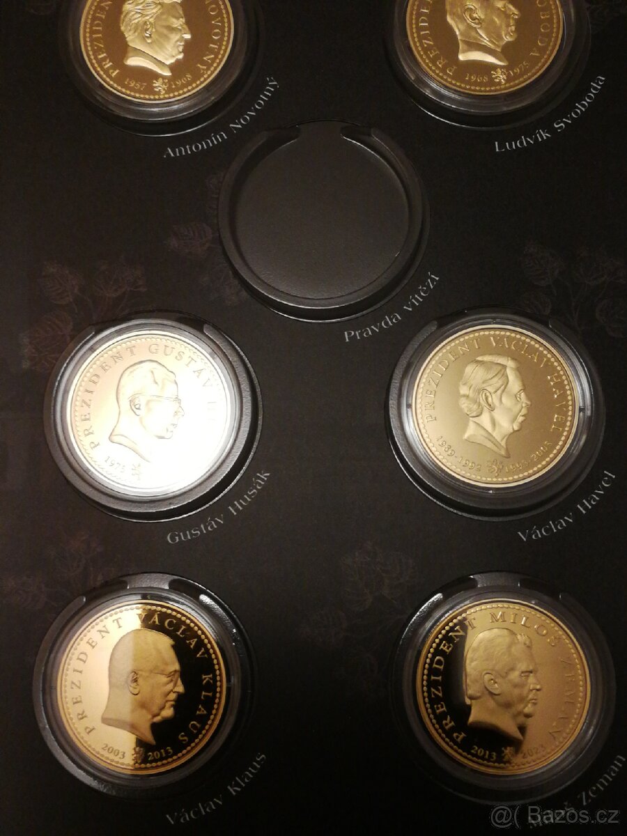 Pamětní medaile Naši prezidenti - 11