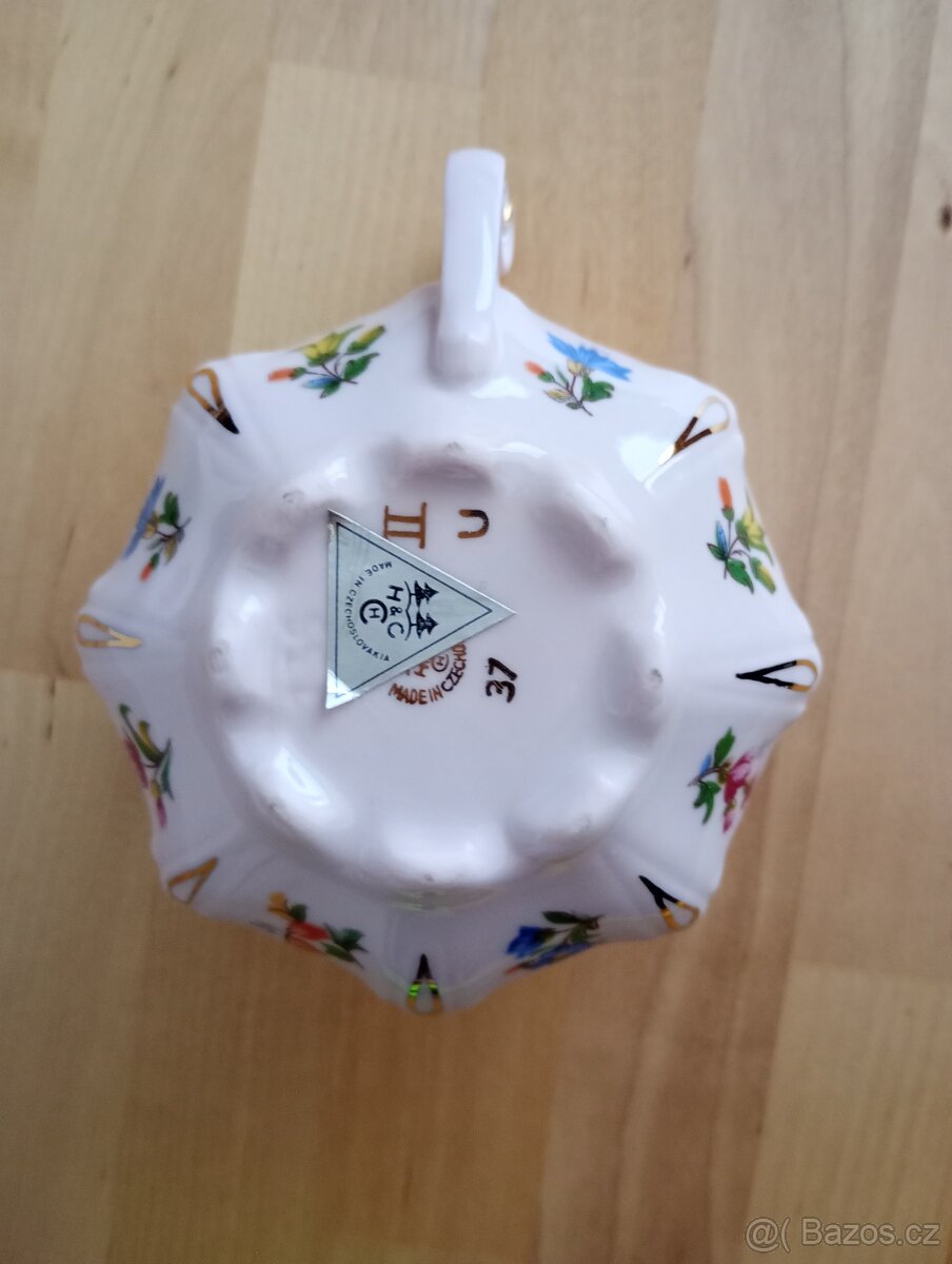 Růžový porcelán H&C a JSK - 11