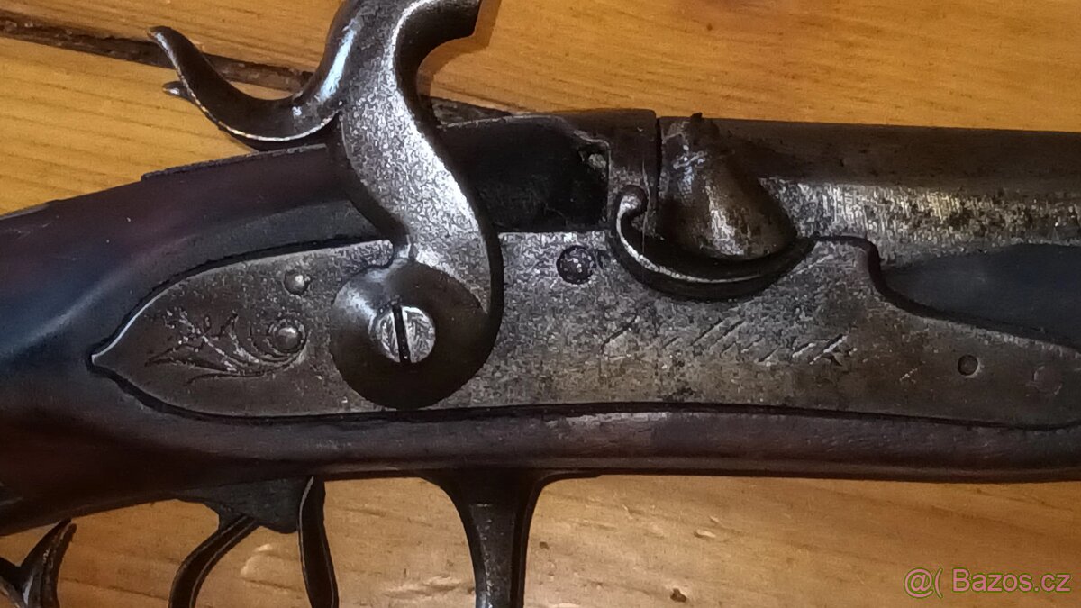 Historická perkusní Brokovnice RU 1850. - 11