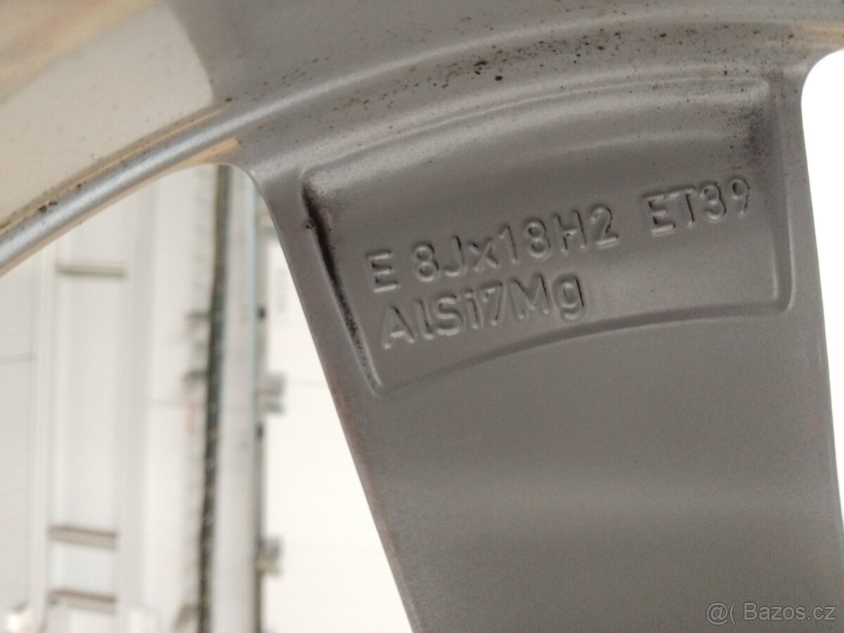 Prodám kompletní originální AL zimní kola Audi A6 4K0601025D - 11