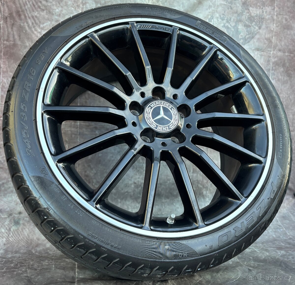 Originální Alu kola AMG Mercedes-Benz Cla R18 Dvourozměr - 11