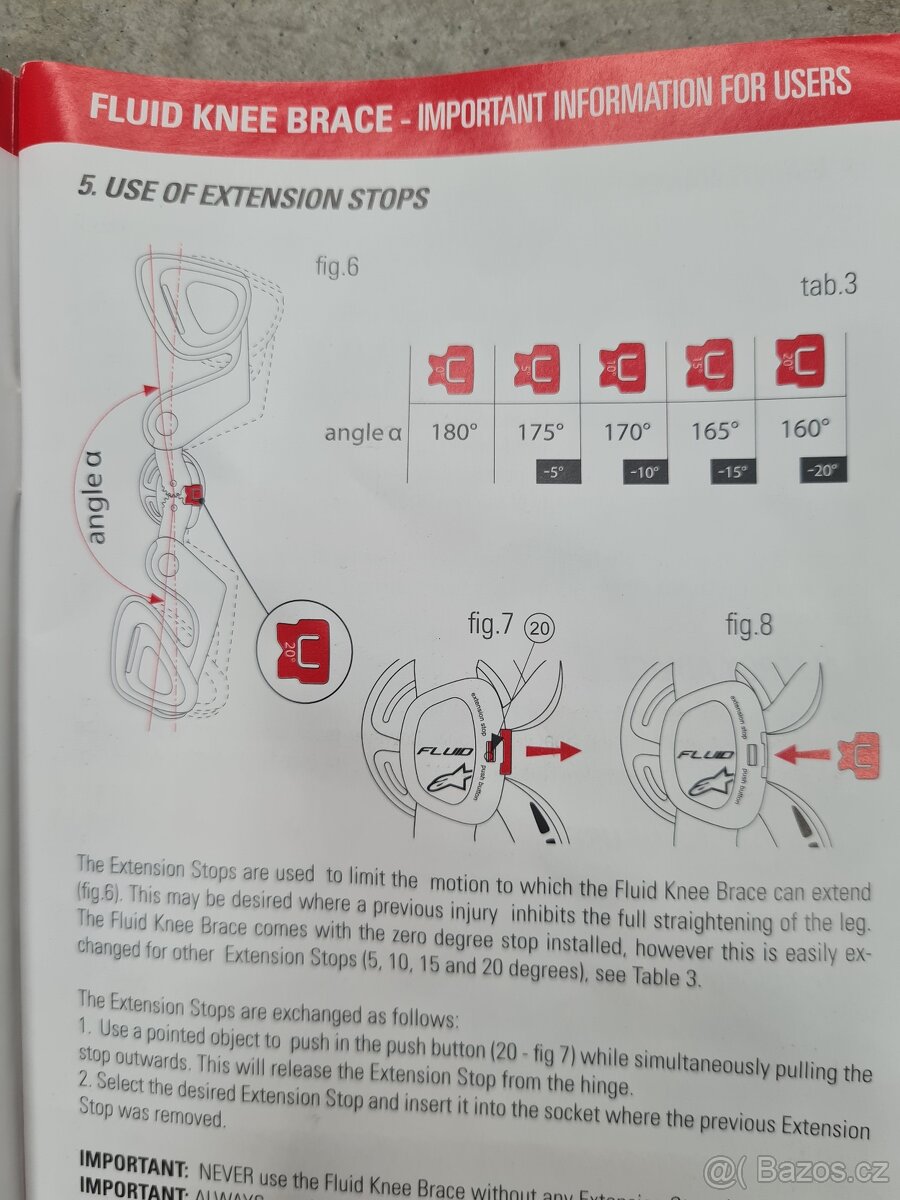 Ortézy Alpinestars Fluid Tech Carbon - 11