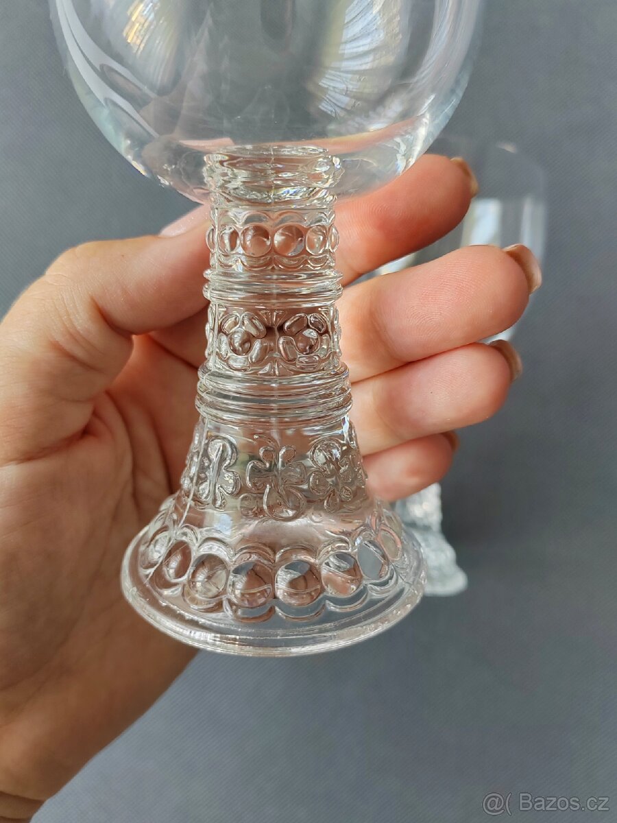 Sada křišťálových poháru od Thomas Rosenthal "Bachus" - 11