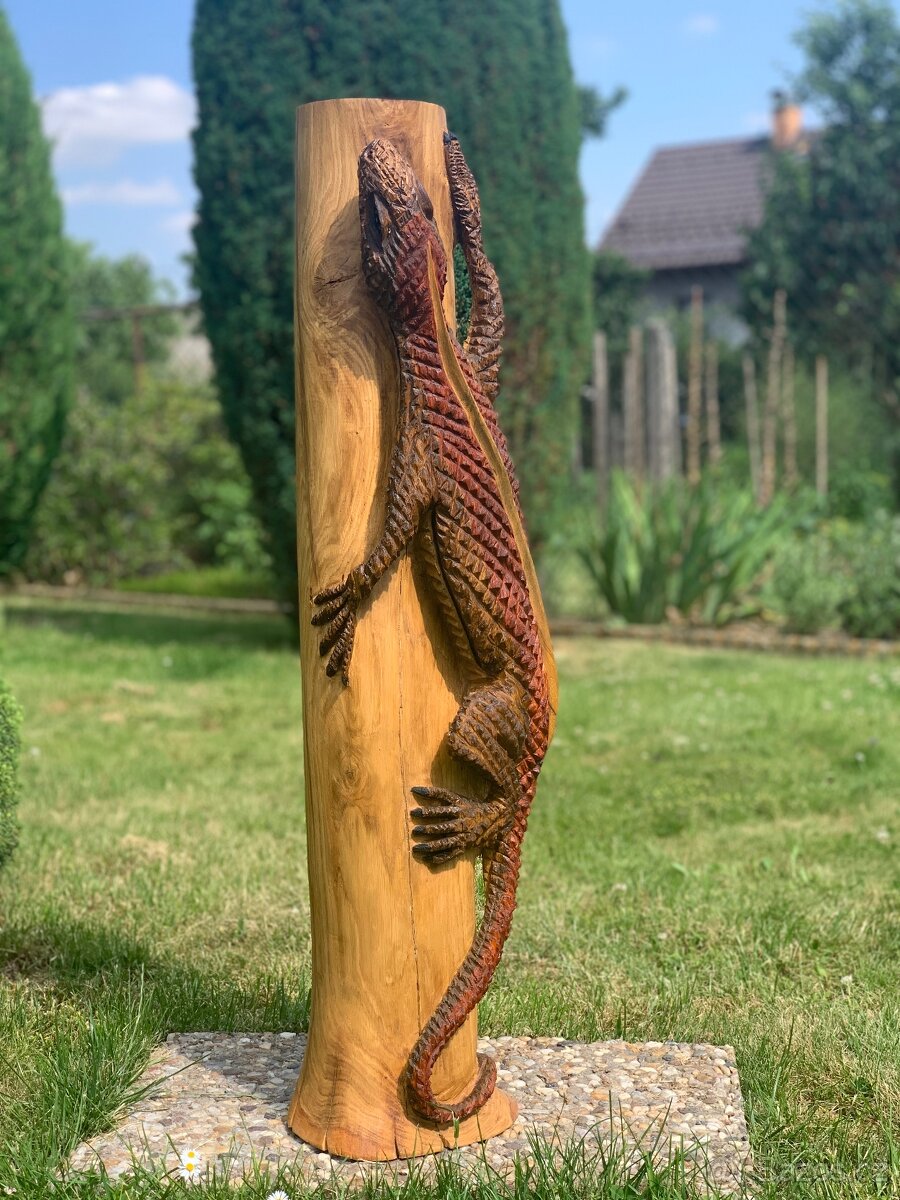 Dřevěná socha - 11